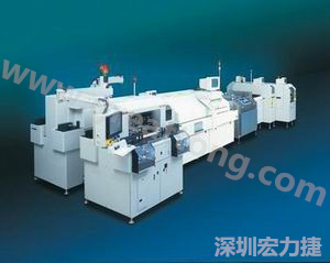 VAi 6300自動焊球貼放系統(tǒng)、回流焊爐、回流焊后的清洗機和材料運送設備